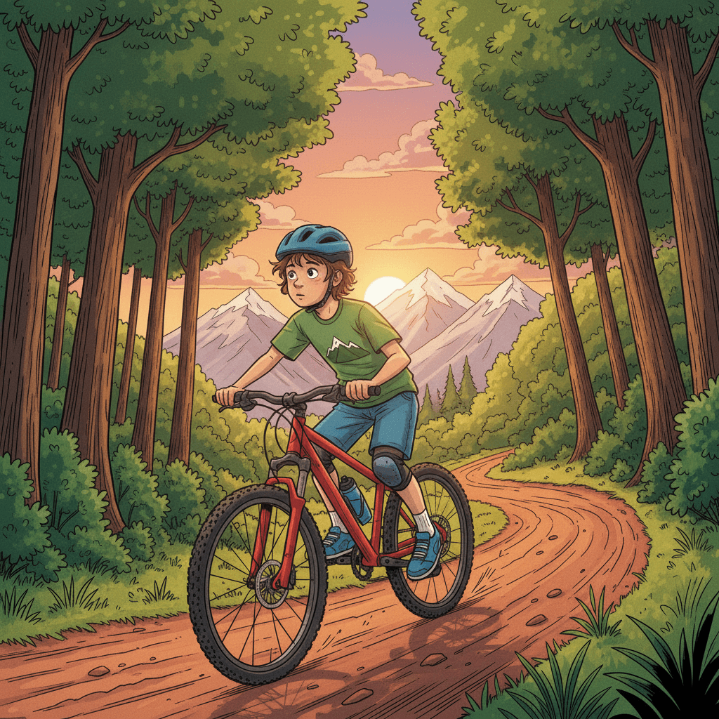 Charly took a moment to soak in the beauty of the mountain landscape, the sun's golden rays casting a warm glow over the peaks and valleys. He knew that this was just the beginning of his journey, and he couldn't wait to see what other adventures the mountains had in store for him.