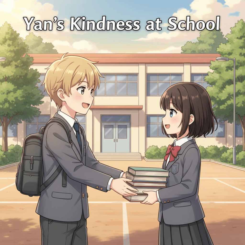 Yan's Kindness at School