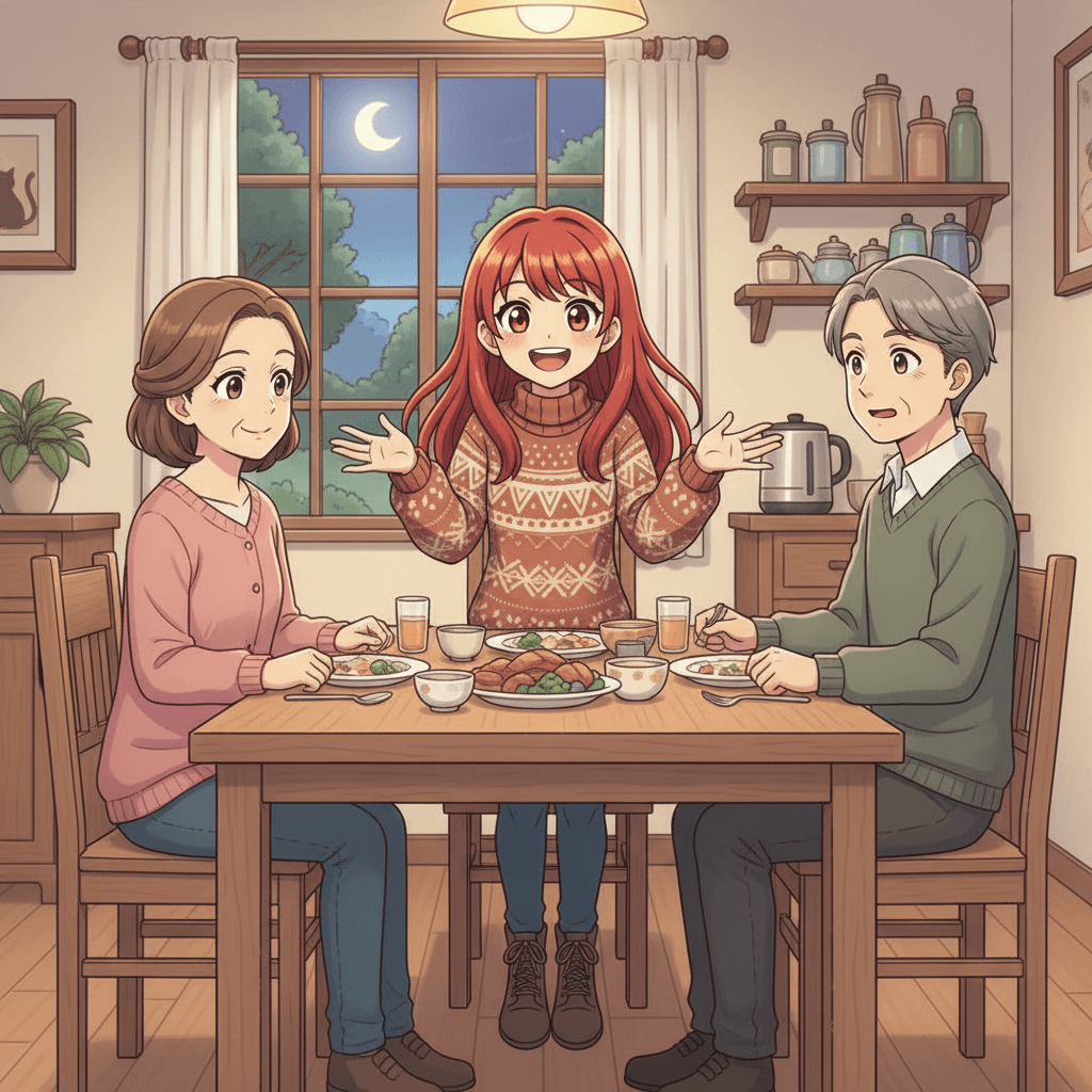 One evening, Salma gathered the courage to talk to her parents about her idea. 'Mom, Dad, I want to open a shelter for all the stray cats in our neighborhood! They need a warm, safe place to stay,' she said.