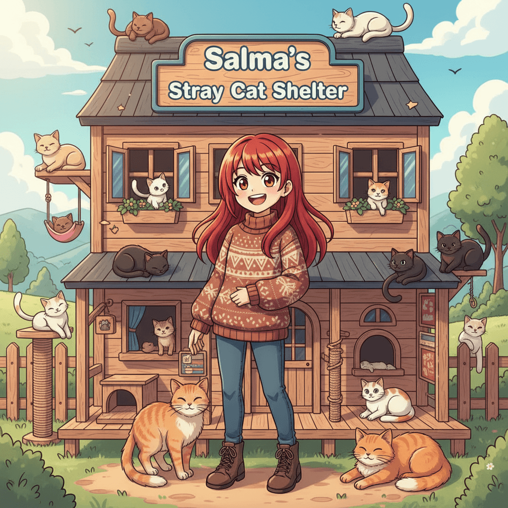 Salma's Stray Cat Shelter