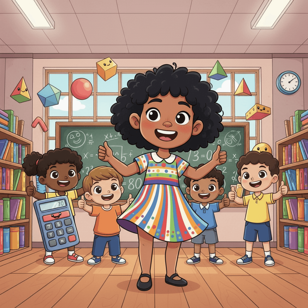 Yay, we did it! You all learned so much about addition today. I'm so proud of you for working hard and having fun with math. Let's give ourselves a big round of applause! I can't wait to see what we'll learn next time.