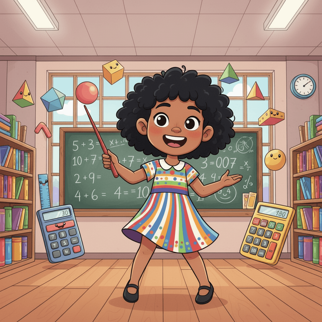 Okay class, let's review what we've learned about addition so far. Can anyone tell me the answer to 4 + 2? How about 1 + 5? Great job, you're all doing so well!