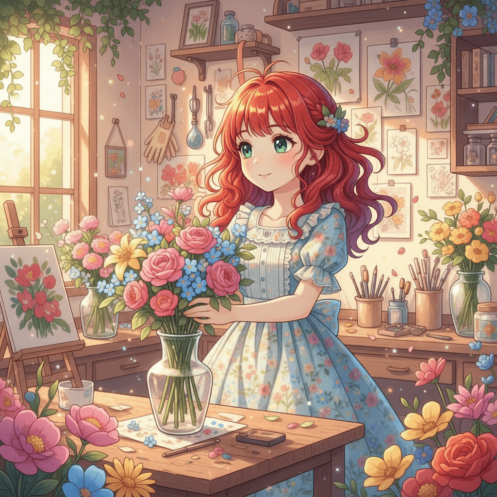 She learned that being a florist was more than just growing flowers. It was about understanding them, caring for them, and helping them shine their brightest.