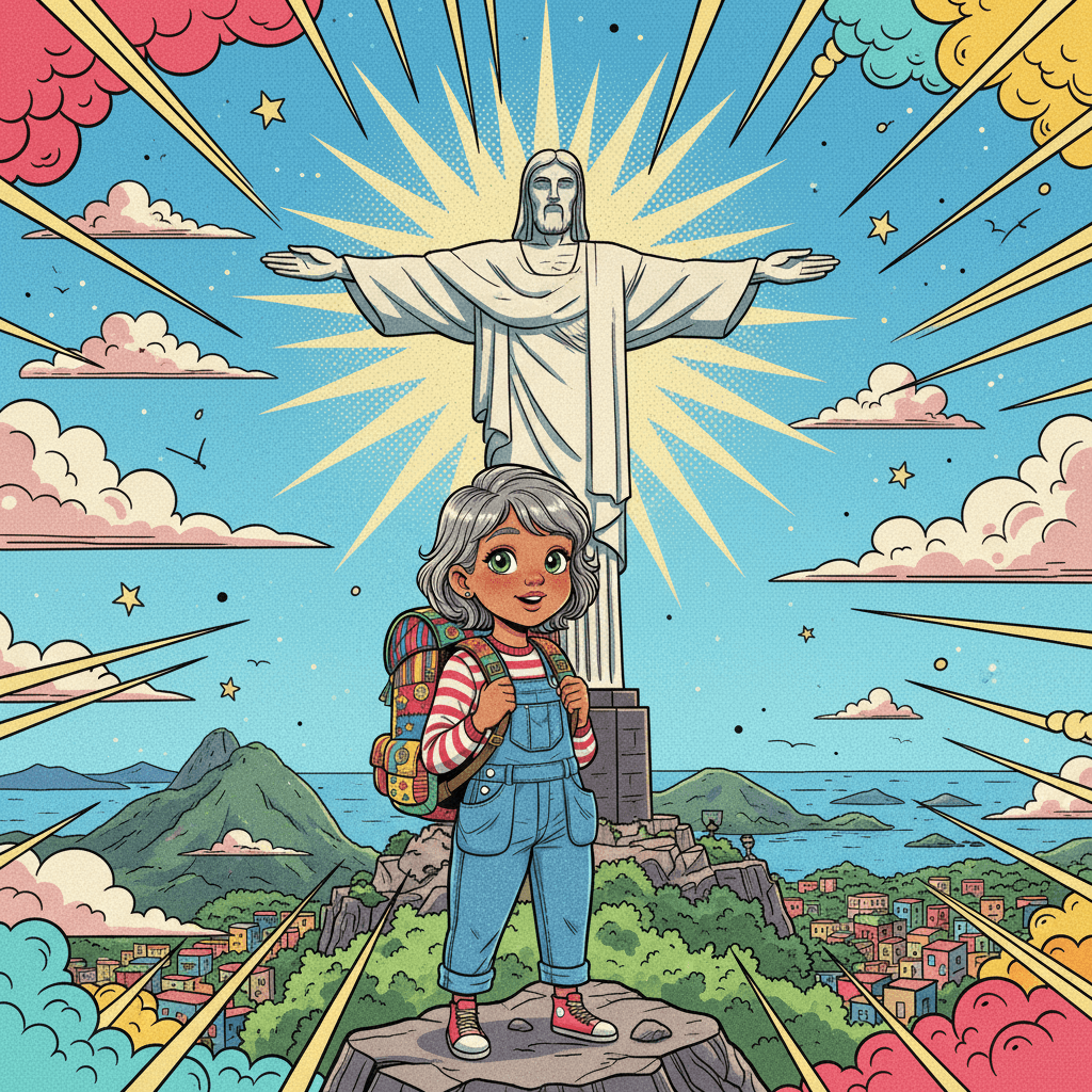 Wow! Christ the Redeemer in Brazil is super tall! He's like a giant friend watching over the city. I'm learning that statues can tell stories about people and places.