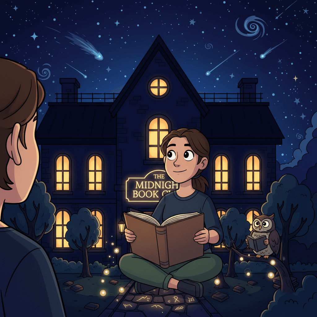 Julie smiled warmly at the book. "Don't worry," she said. "I'll help you. Just tell me your story, and I'll make sure everyone hears it." The book's pages rustled excitedly, and it began to share its tale.