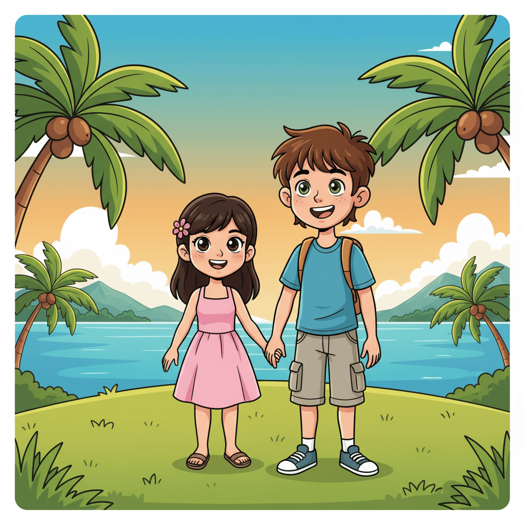 One day, when Romain and Mei were both 16 years old, Romain realized his feelings for Mei had grown into something more. He nervously asked Mei to be his girlfriend, and to his delight, she said yes! From that day on, they were inseparable.