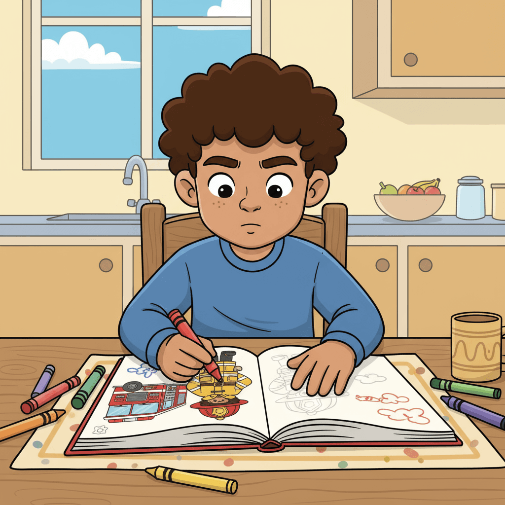 From that day on, Maceo knew exactly what he wanted to be when he grew up. He spent hours drawing pictures of firefighters and reading books about their heroic deeds.