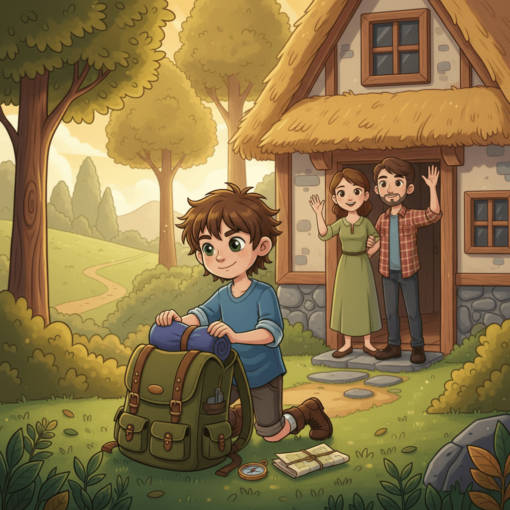Adam's parents were hesitant at first, but they could see the determination in their son's eyes. They knew that this was an important adventure for him, so they reluctantly agreed to let him go, but only after promising to be extra careful.