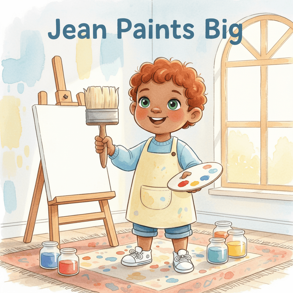 Jean Paints Big