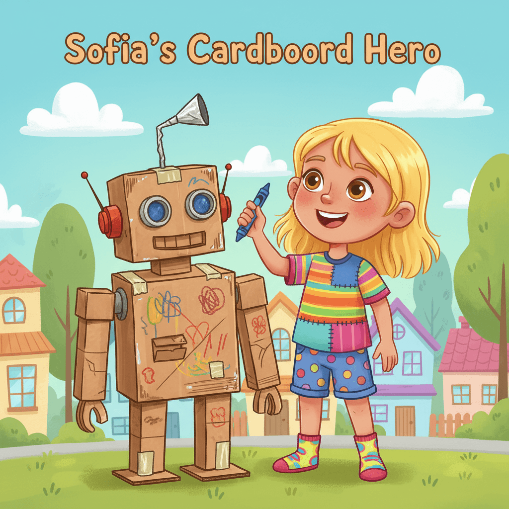 Sofia's Cardboard Hero