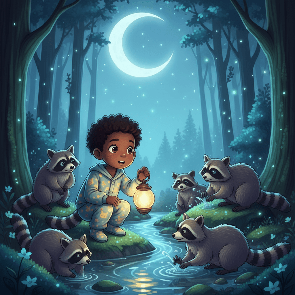 They watched raccoons cleaning themselves. 'Taking care of your body is important,' the owl smiled. 'It helps you stay healthy and strong!'